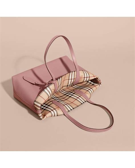 burberry tasche light elderberry|Burberry Medium Reversible Tote .